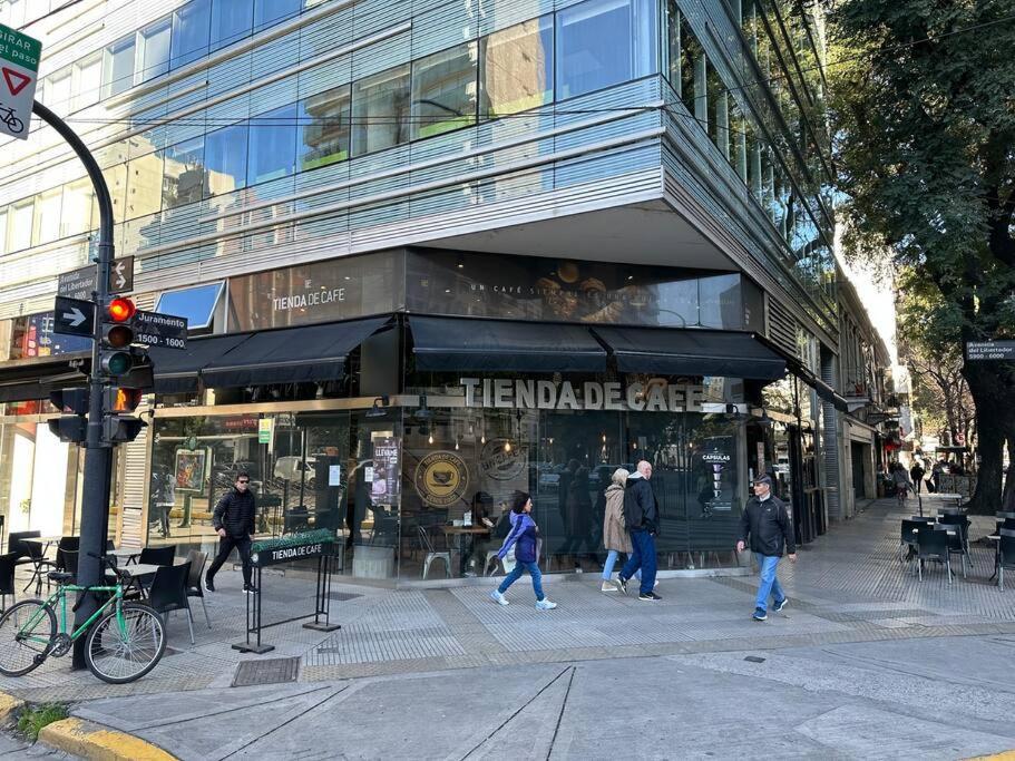 Encantador Apartamento Con Patio Buenos Aires Luaran gambar
